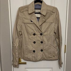 Khaki Cotton Lightweight Coat